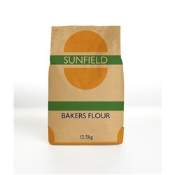 Sunfield Bakers Flour Bag 12.5kg
